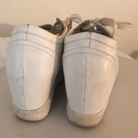 White sneaker wedges - Picture 4 of 4